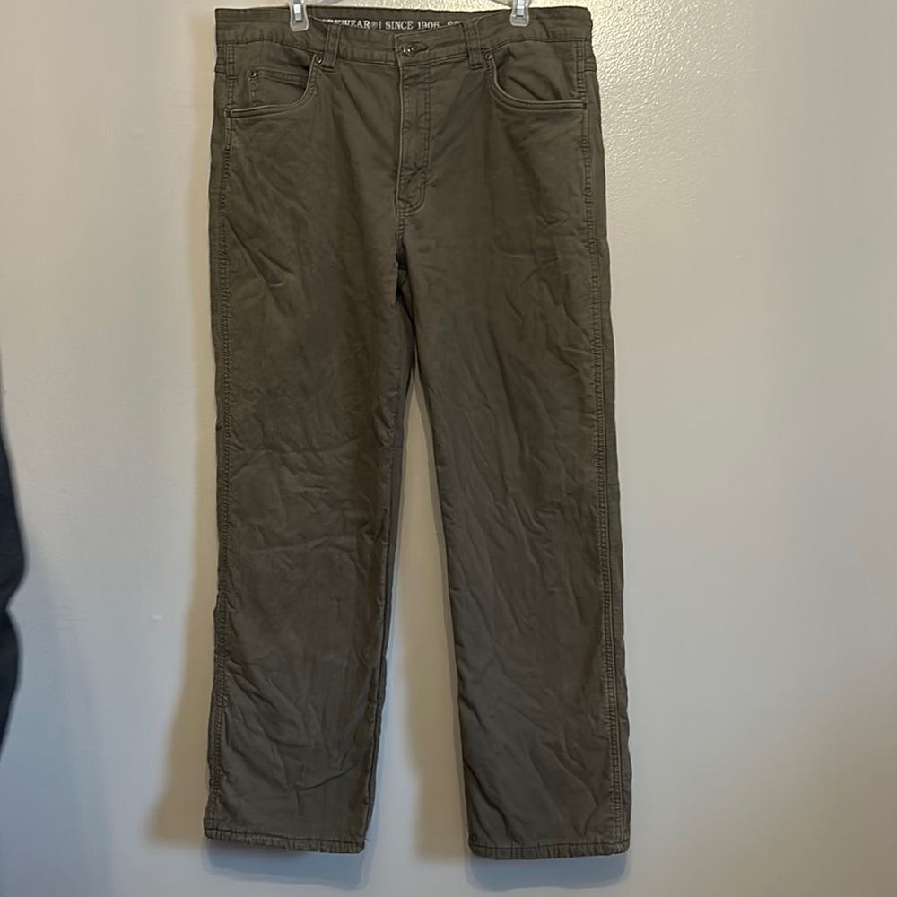 Smiths WorkWear Pants Fleece Lined Size 36X32
